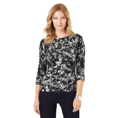 Phase Eight Marea Marble Print Knit